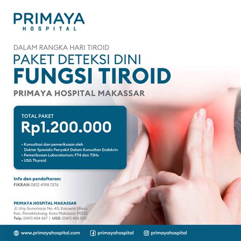 thyroid test package malaysia|paket pemeriksaan tiroid 2021.